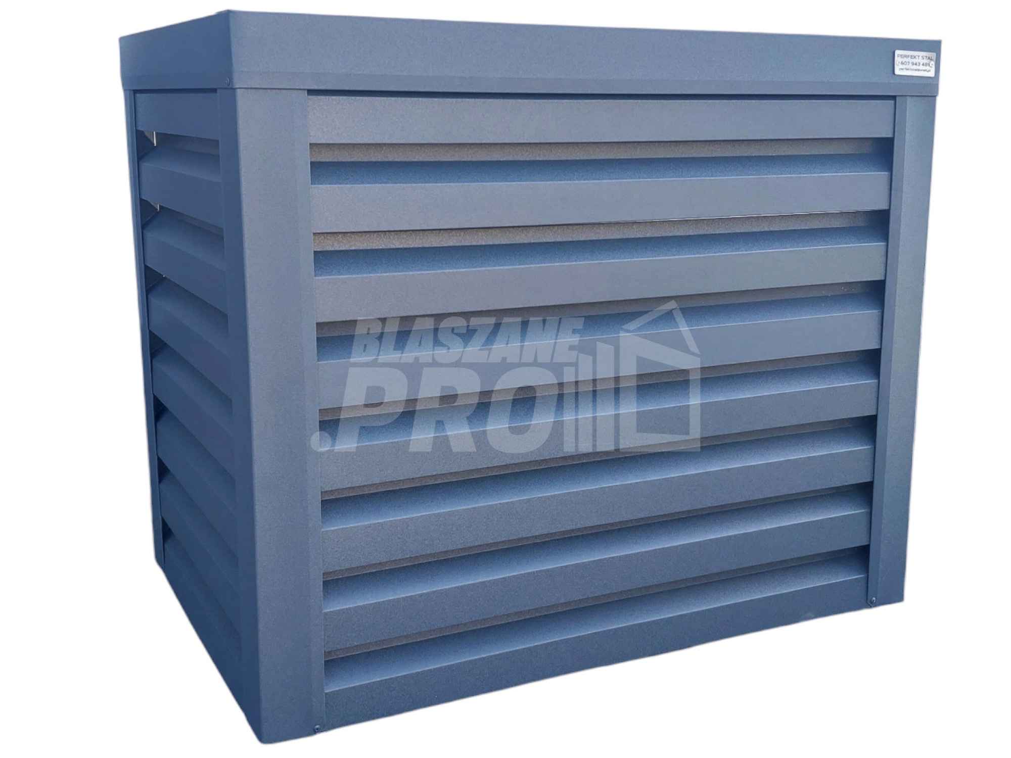 Osłona klimatyzatora - pompy ciepła 60x40x90 cm Antracyt GP292 Koszalin - zdjęcie 1