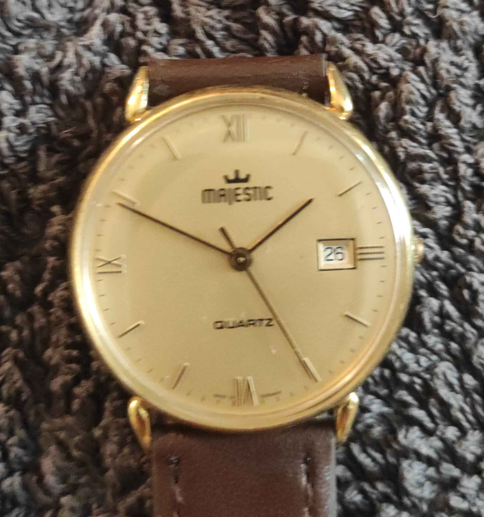 Złoty zegarek Majestik 14K ,585 Wieliczka - zdjęcie 6