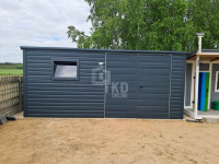 Schowek - domek ogrodowy 4,5x2 brama dwuskrzydłowa okno dach  TKD365 Gryfice - zdjęcie 4