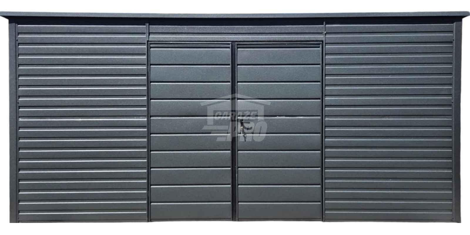 Schowek - Domek Ogrodowy 5x2m - Brama - okno dach spad w tył GP618 Szczecinek - zdjęcie 1