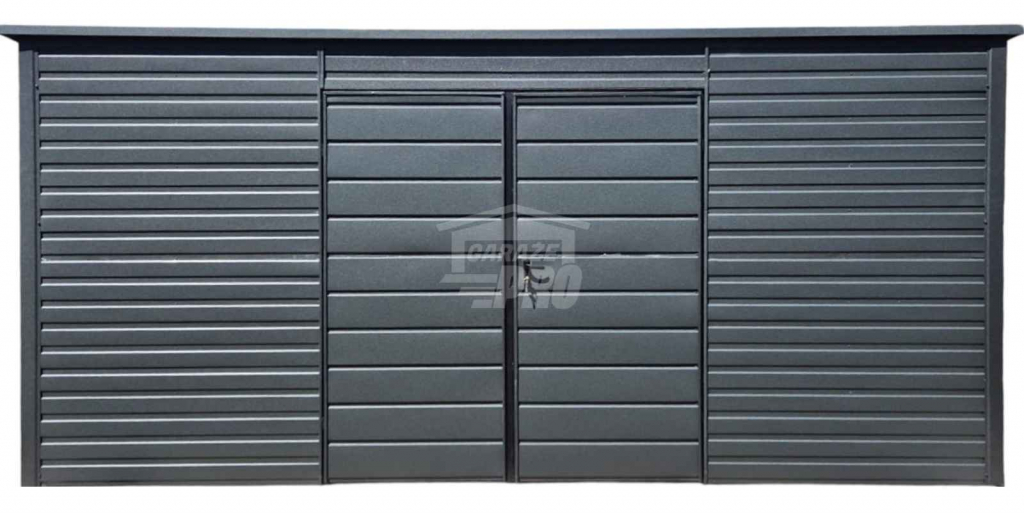 Schowek - Domek Ogrodowy 5x2m - Brama - okno dach spad w tył GP618 Szczecinek - zdjęcie 1