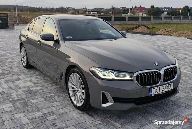 BMW 5 100% oryginalny lakier zadbana faktura VAT Brzechów - zdjęcie 1