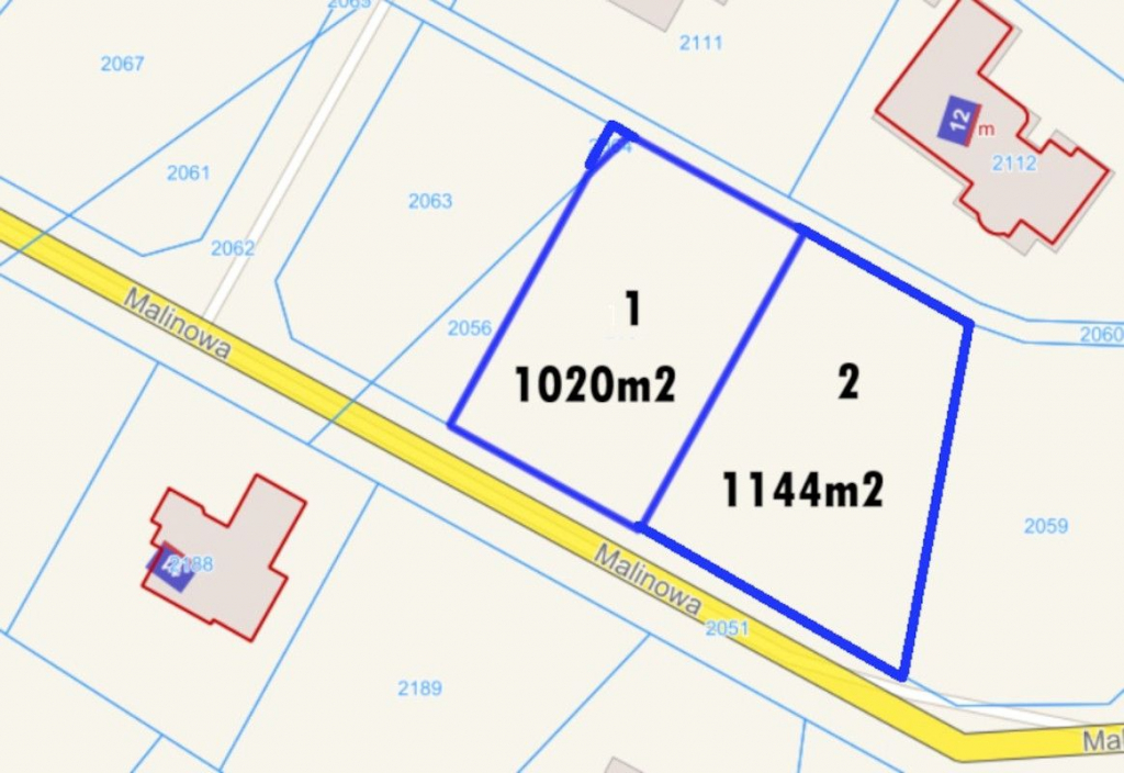 Działki budowlane na sprzedaż – Borówiec, Kamionki Borówiec - zdjęcie 1