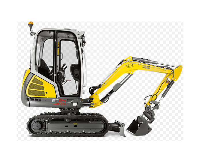 Wynajem minikoparki 1 tona 1.8 t, 2.5 t, 3.5 tony z młotem i wiertnicą Dąbrowa Górnicza - zdjęcie 1