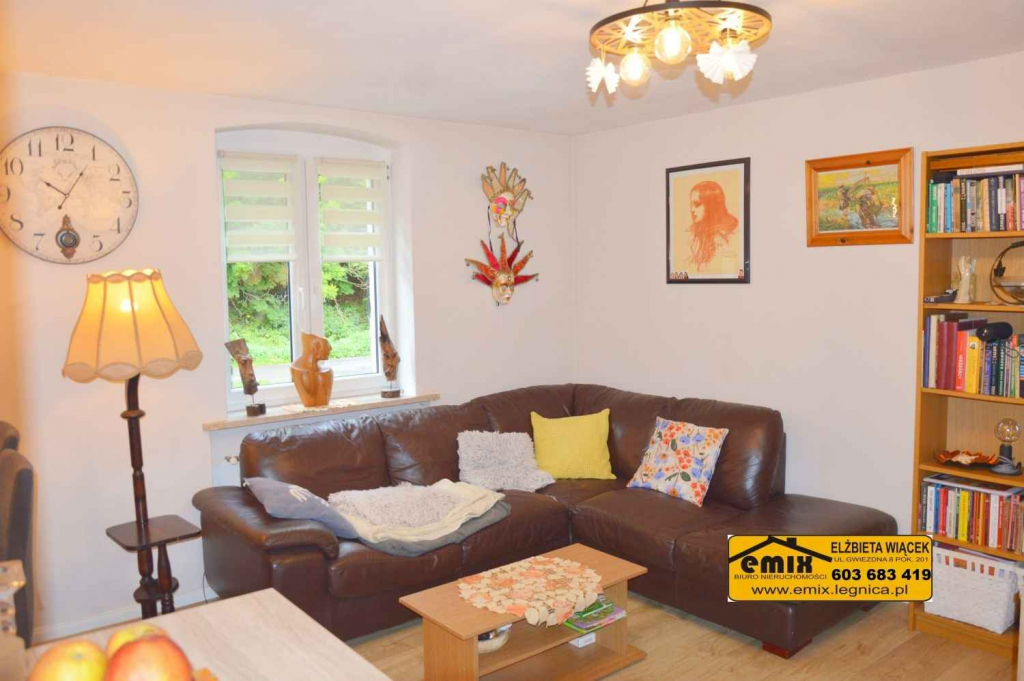 Piękne, 3 pokojowe mieszkanie z garażem i ogródkiem 7 ok od Złotoryi Złotoryja - zdjęcie 3