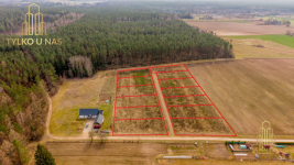 Działki budowlane*Kosmaty Borek*30 km od B-stoku*