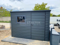 Schowek - Domek Ogrodowy 2,5x2m  - Drzwi - okno - dach  ST133 Sieradz - zdjęcie 2