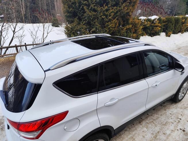 Ford kuga 2.0HDi automat 4x4 Titanium Sony radar Siennica - zdjęcie 10