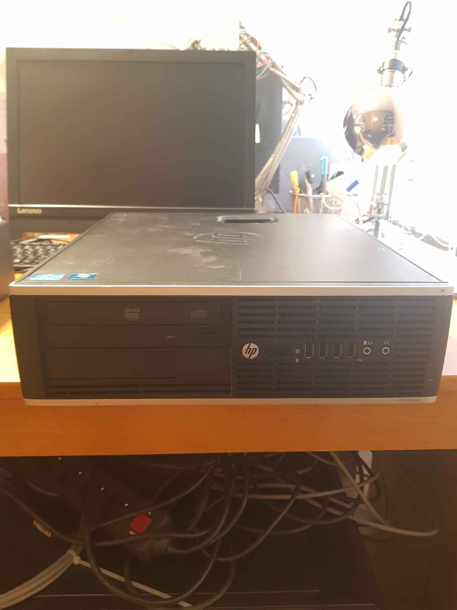 Zestaw komputerowy jednostka centralna HP, monitor LG, klawiatura,mysz Nowe Miasto - zdjęcie 4