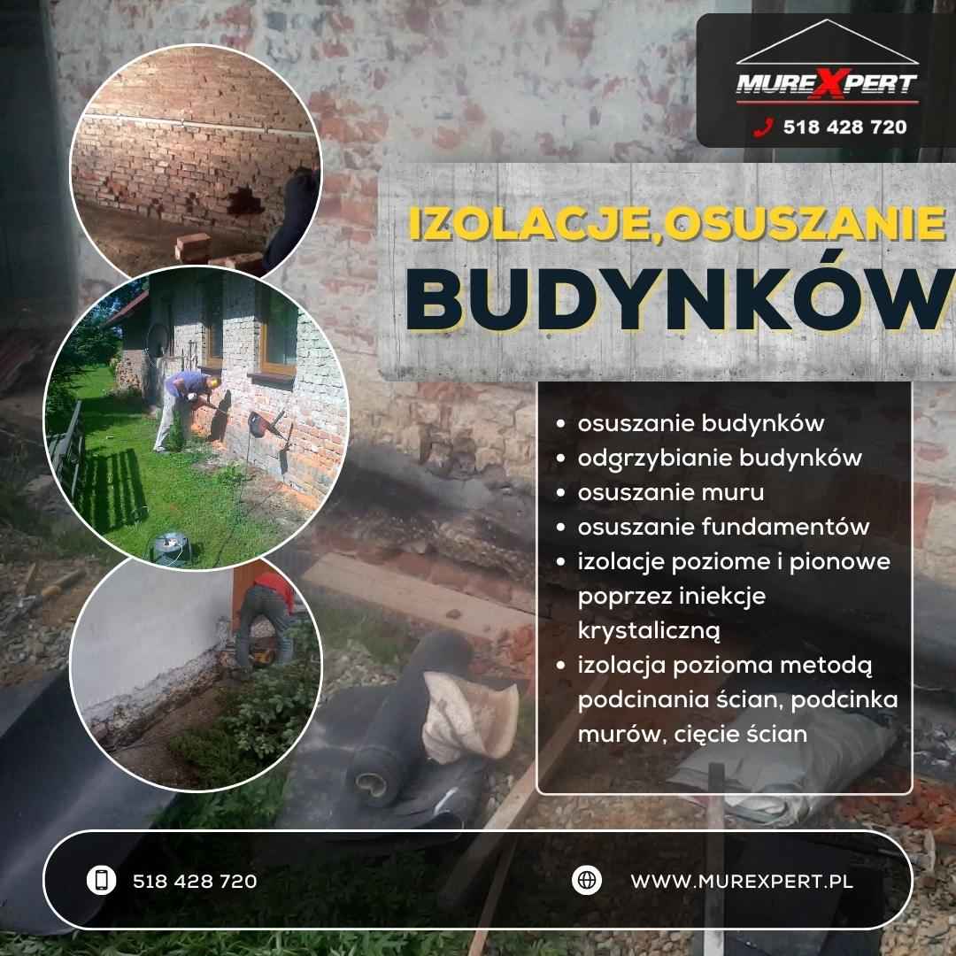 Drenaż fundamentów, izolacje osuszanie - Śląsk, Małopolska | MurExpert Bielsko-Biała - zdjęcie 3