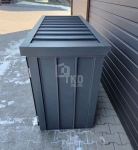 Zabudowa koszy na śmieci wiata obudowa 177x65x110 cm 3x120LTKD450 Mrągowo - zdjęcie 11