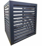 Osłona klimatyzatora – pompy ciepła 100x60x160 cm antracyt ID1146