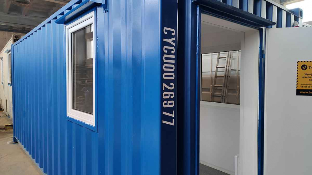Kontenery Combo - łączone część magazynowa i część biurowa Gdańsk - zdjęcie 11
