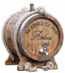 Nowa Beczka Dębowa 15 L do whisky bimbru wina na wesele prezent Grunwald - zdjęcie 7