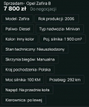 Sprzedam - Opel Zafira B Ełk - zdjęcie 12