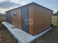 Schowek - Domek Ogrodowy 8x2m Brama drzwi okno  - dach  GP670 Szczecinek - zdjęcie 3