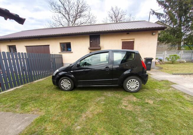 Citroen C2 - Czarny - Garażowany Częstochowa - zdjęcie 3
