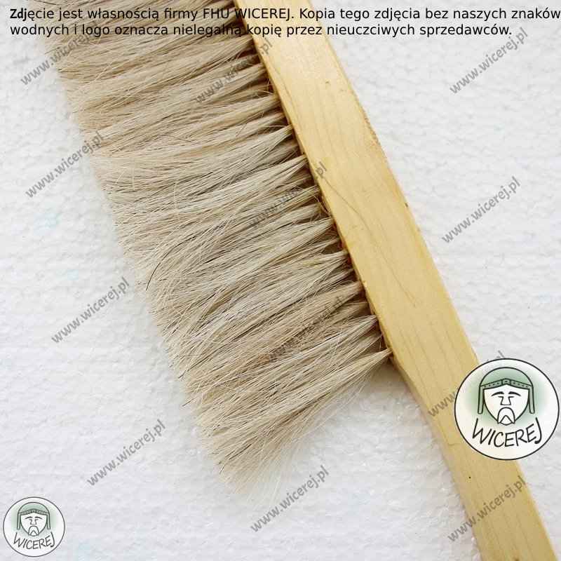 Maxi Zmiotka Duża 2 rzędowa naturalne włosie miotełka Jaśliska - zdjęcie 4