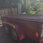 SPRZEDAM PRZYCZEPĘ DWUOSIOWĄ  Ubezpieczenie do końca roku Łazy - zdjęcie 4