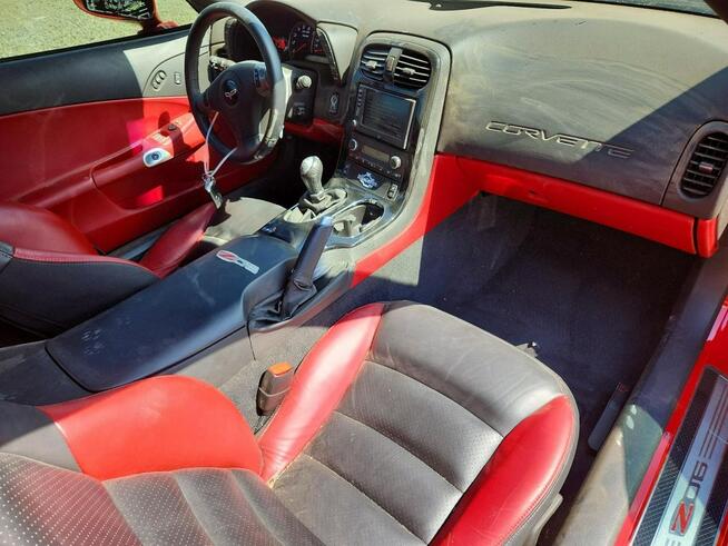 Chevrolet Corvette Z06 / Manual / Bardzo niski przebieg Białystok - zdjęcie 8