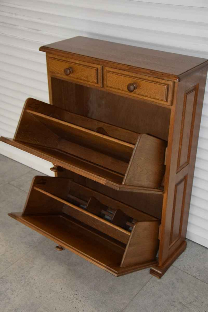 szafka na buty z drewna dębowego - jak nowa Olsztyn - zdjęcie 5