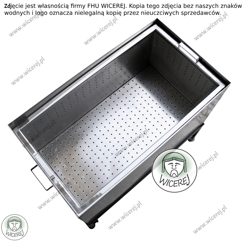 Duża topiarka parowa na 20/28 ramek Wielkopolska Maxi Nierdzewna Jaśliska - zdjęcie 7