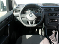 VW Caddy 2.0 TDI 102 KM MAXI Long 5 OSOBOWY Klima GRZANE Fotele SERWIS Zielenin - zdjęcie 9