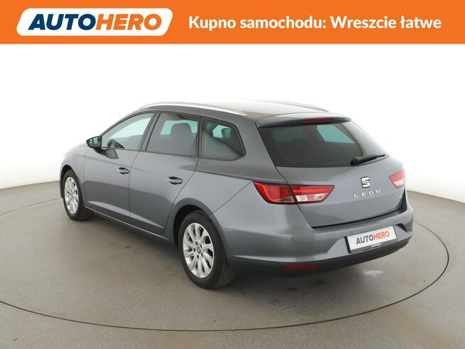 Seat Leon full led navi pdc grzane fotele auto klima Warszawa - zdjęcie 4