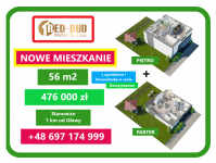 Nowe Mieszkania bezczynszowe z fotowoltaiką 63m2 Oława - zdjęcie 9