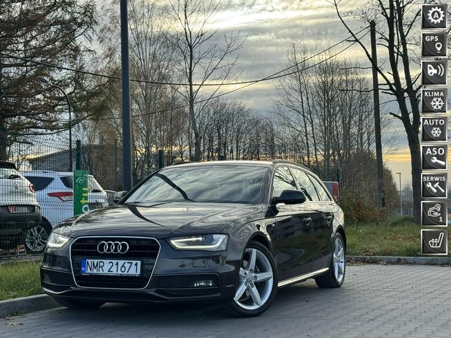 Audi A4 2.0 TDI / 150KM S-LINE AUTOMAT LED Skóra Grzane Fotele Mrągowo - zdjęcie 1