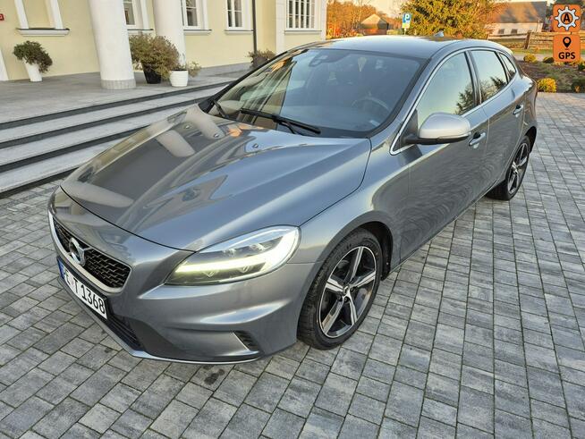 Volvo V40 2.0D2 R-DESIGN navi full led chromy Nowe opony Drelów - zdjęcie 1