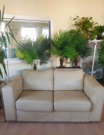 Kanapa (sofa) skórzana 167 cm b. wygodna teraz 350 zł Bemowo - zdjęcie 2