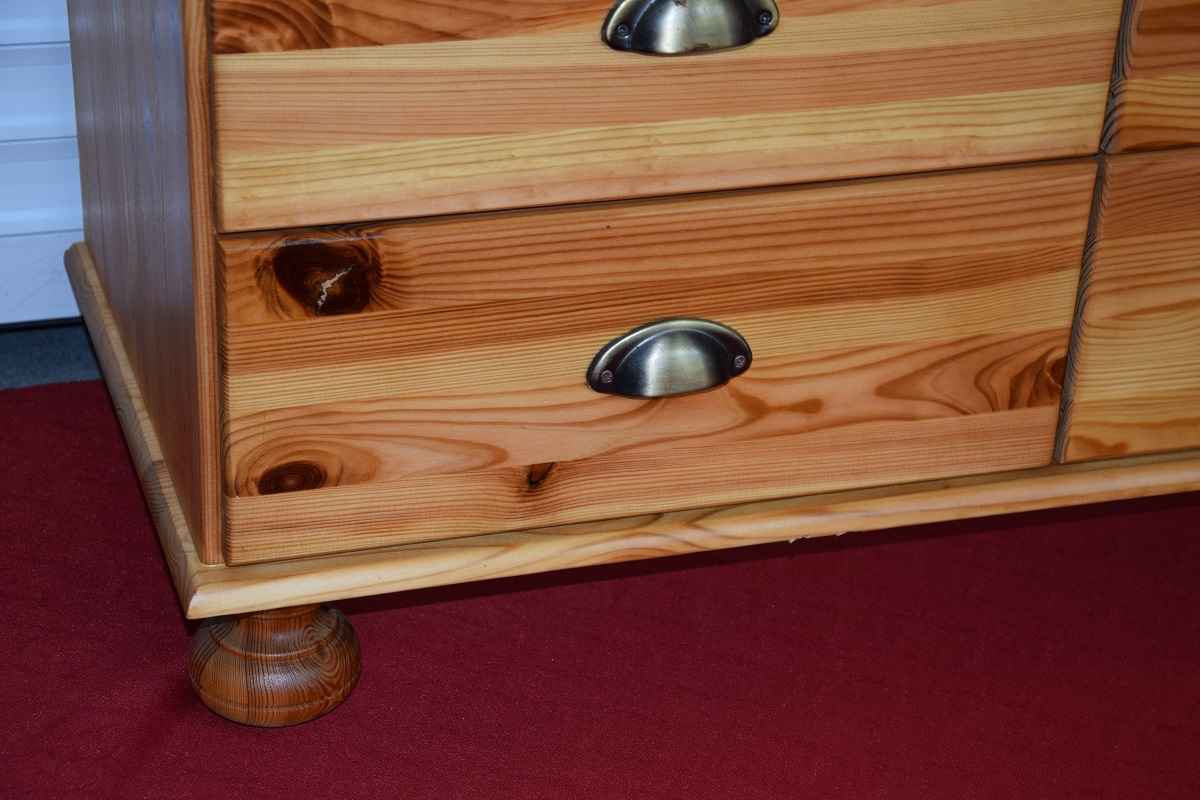 komoda z drewna sosnowego - jak nowa Olsztyn - zdjęcie 6
