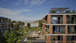 Najlepszy apartament w inwestycji nad Jeziorem Dąbie z mariną, sauną Szczecin - zdjęcie 5