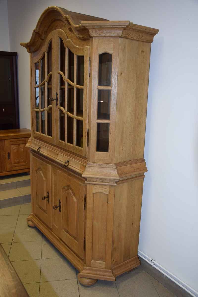 kredens z litego dębu - jak nowy Olsztyn - zdjęcie 3