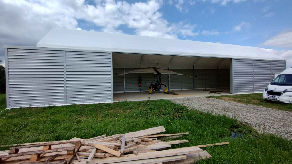 Hala namiotowa magazyn hangar rolnicza wiata garaż Konin - zdjęcie 3