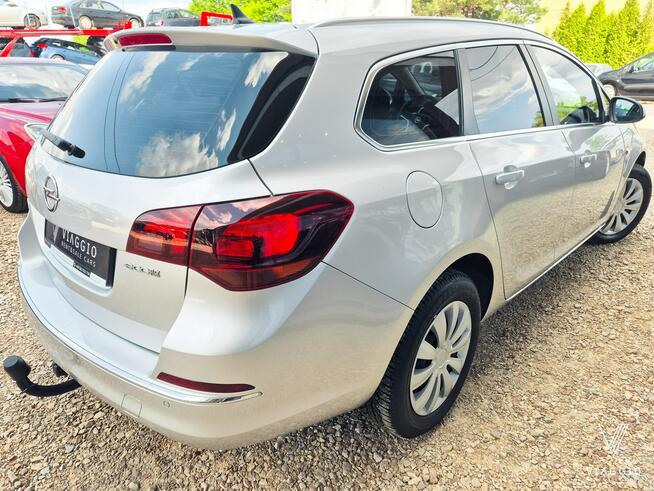 Astra 1.4 Turbo Exklusiv 120 km NAVI skóra BEZWYPADE hak SERWIS 2014 Tychy - zdjęcie 4