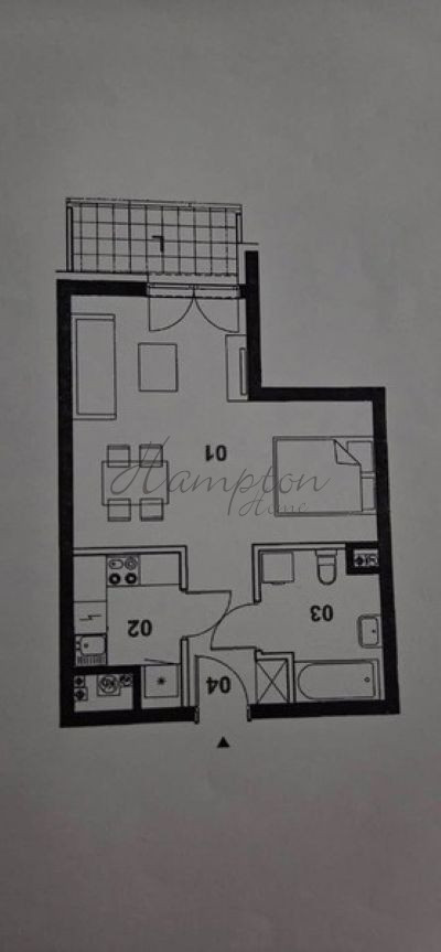 Duża kawalerka z wnęką sypialnianą – 36,84 m² Bemowo - zdjęcie 9