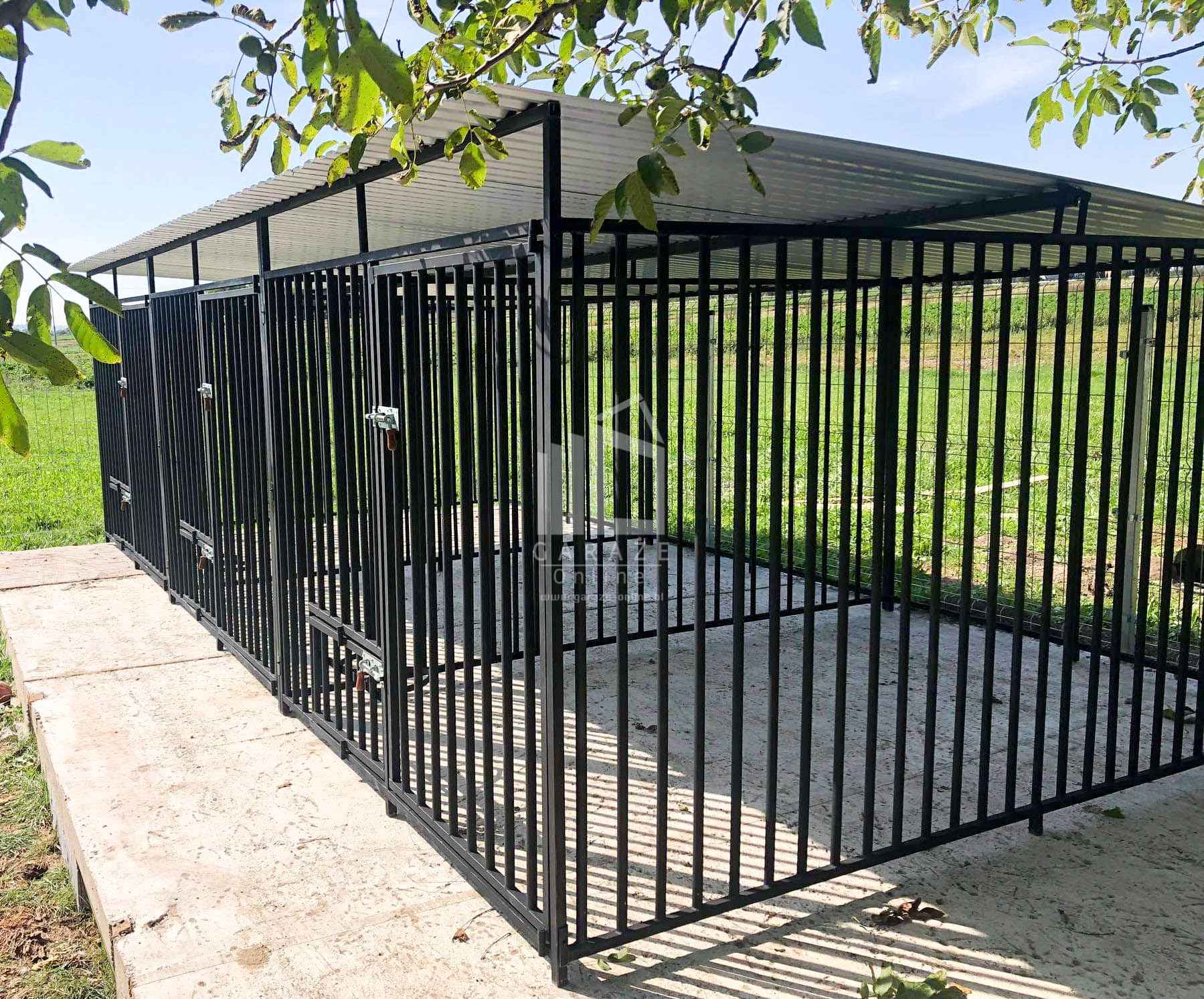 Kojec dla Psa 3w1 6x2m Klatka XXL 3 stanowiska ID572 Włocławek - zdjęcie 3
