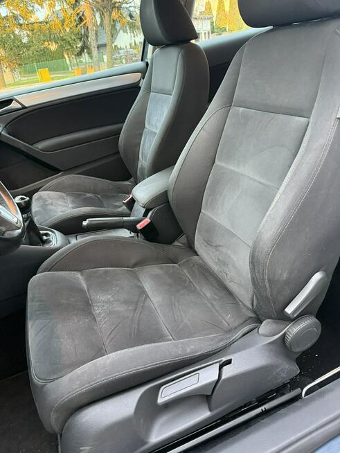 Volkswagen Golf VI 1.4B 2009 Klimatyzacja Alcantara Nawigacja Alufelgi Sokołów Podlaski - zdjęcie 5