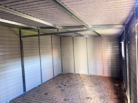 Garaż blaszany 3,5x5m - brama dwuskrzydłowa drzwi okno dach TS1187 Kłodzko - zdjęcie 2