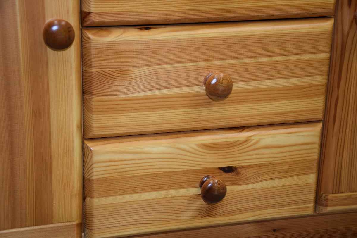 komoda z drewna sosnowego - jak nowa Olsztyn - zdjęcie 6