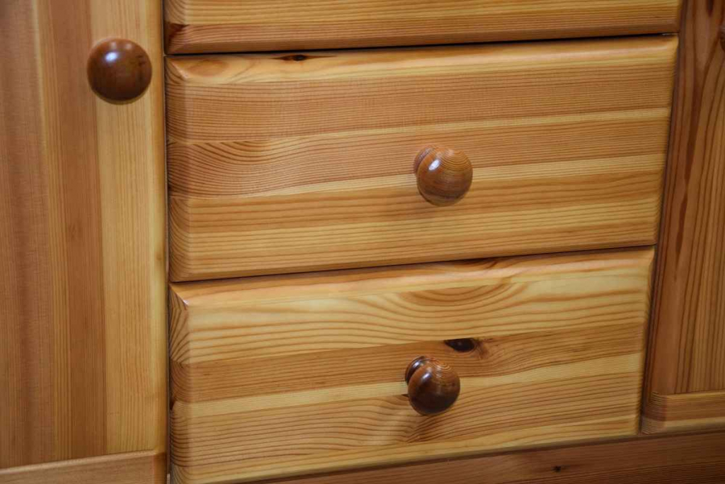 komoda z drewna sosnowego - jak nowa Olsztyn - zdjęcie 6