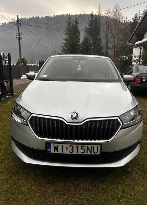Skoda Fabia 3 2020 1.0 mpi srebrny Pewel Mała - zdjęcie 1