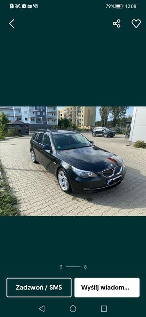 BMW 520d E61 Kombi z 2009 roku M-PAKIET Nowa Sól - zdjęcie 6