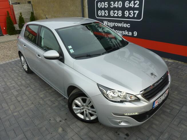 Peugeot 308 Benzynka 130Ps*MANUAL*Klimatronik*Tempomat*Elektryka*2xPDC Wągrowiec - zdjęcie 9