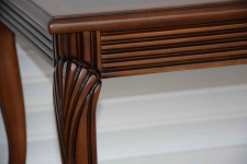 ława - stolik z drewna orzechowego - jak nowy Olsztyn - zdjęcie 4