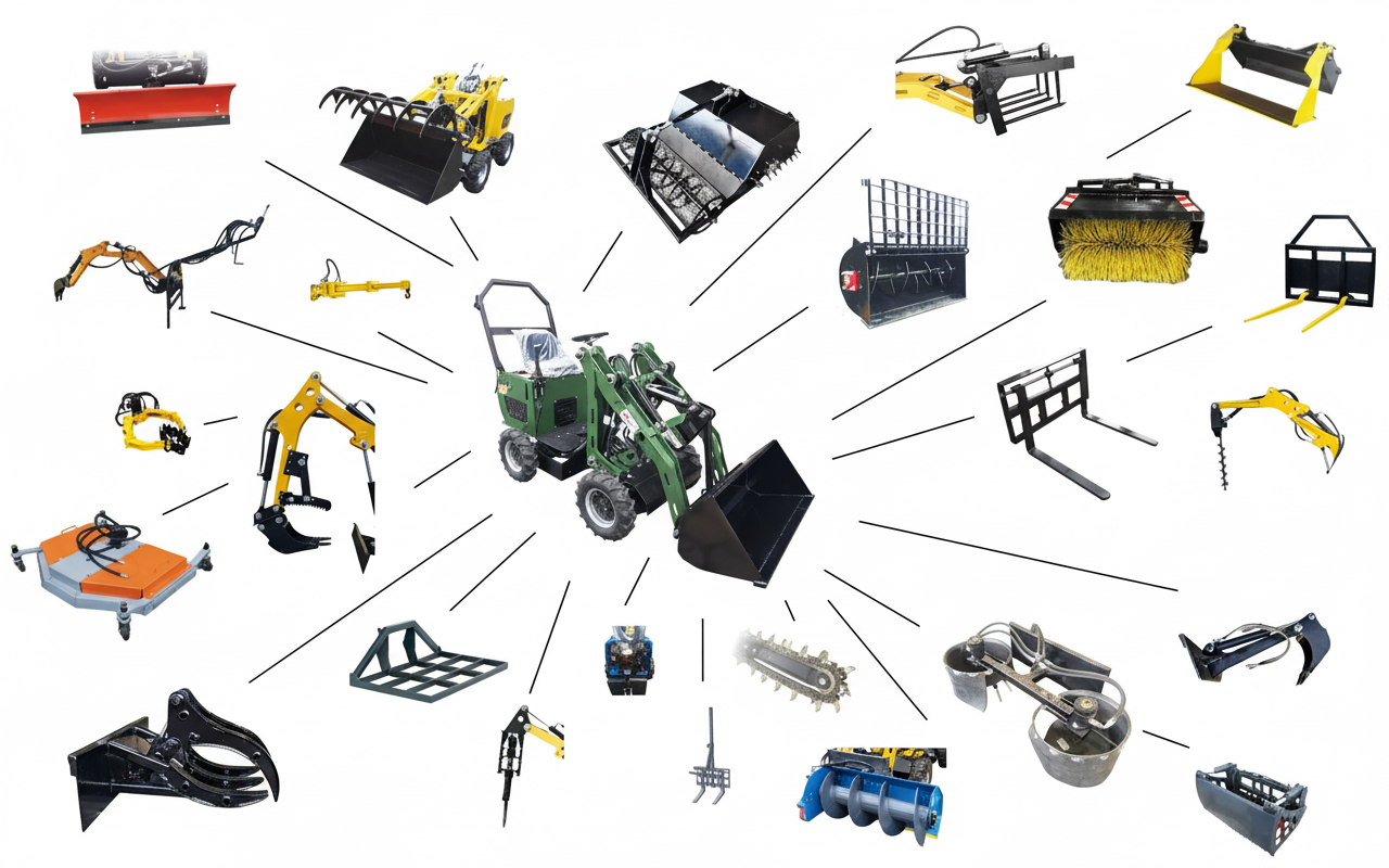 Osprzęt Rolniczy Budowlany + Koparki Ładowarki Wozidła POLSKIE Toruń - zdjęcie 4