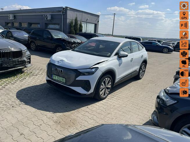 Audi Q4 e-tron Salon PL Elektryk Automat Podgrzewanie Pakrtonik Gliwice - zdjęcie 1