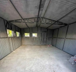Garaż blaszany 5x6 m - brama drzwi 5x okno rynny dach TS1309 Kłodzko - zdjęcie 4
